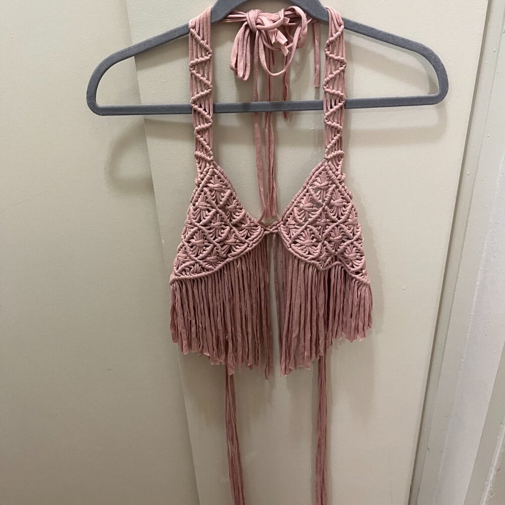 Crochet Festival Crop Top